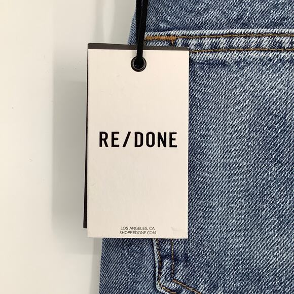 NEW! RE/DONE Levi's Easy Straight Size 26 Speedway jeans $315 msrp G18-3 - Picture 5 of 10